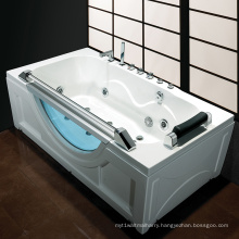 New Design Cheap White Bathtubs Acrylic Whirlpool Massage Bathtub Bath Tub